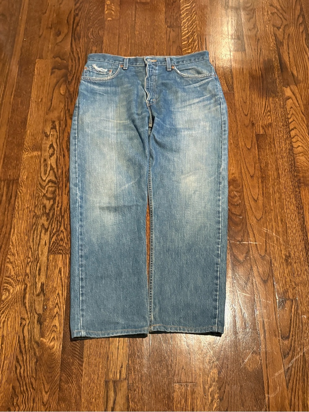 Vintage Levi's Light Blue Straight Jeans Made in USA